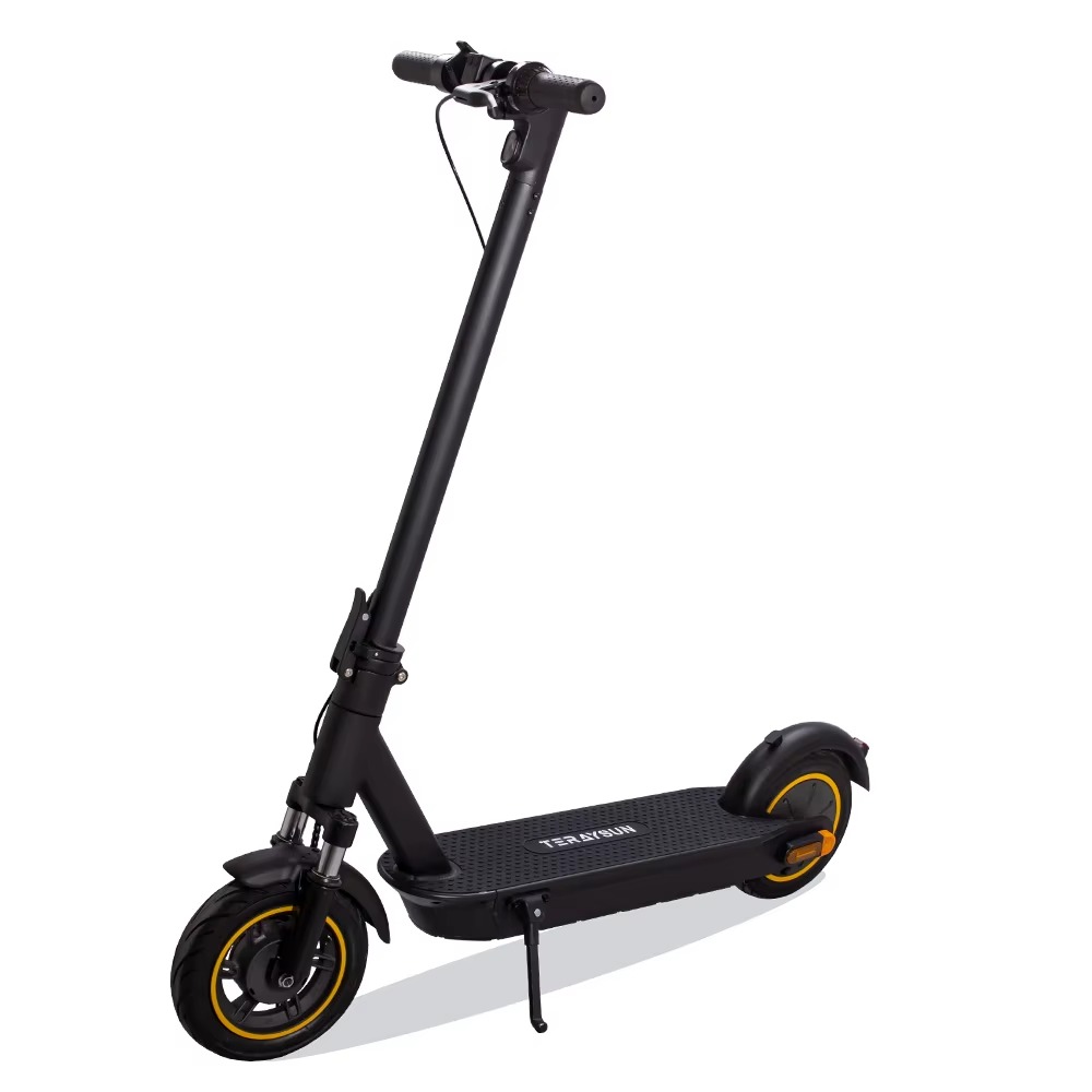 Electric Scooter 500W Powerful Fast Long Range Adult Electric Scooter with App Control Bluetooth Speaker Foldable Commuting