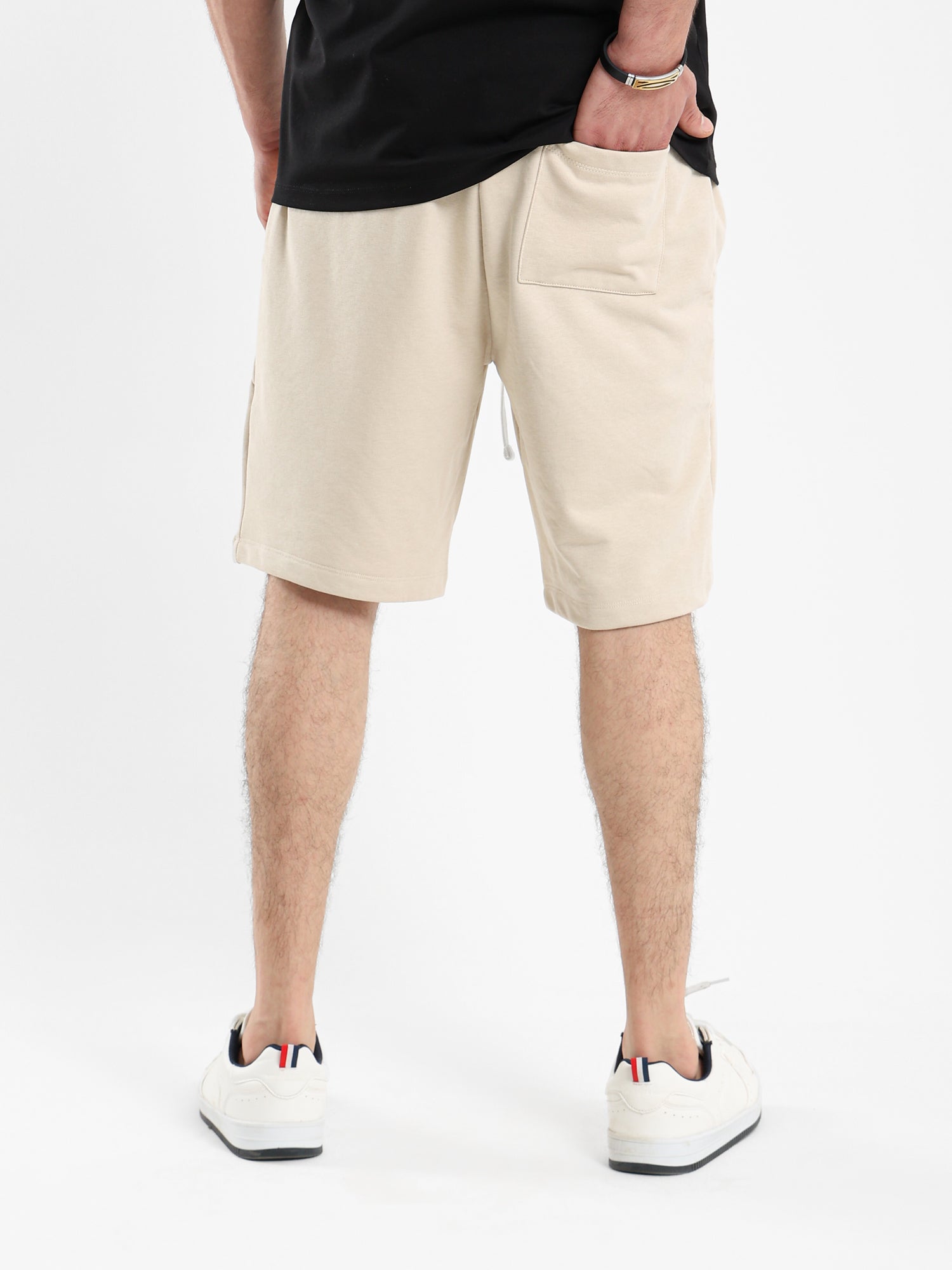 Basic Melton Shorts Regular Fit