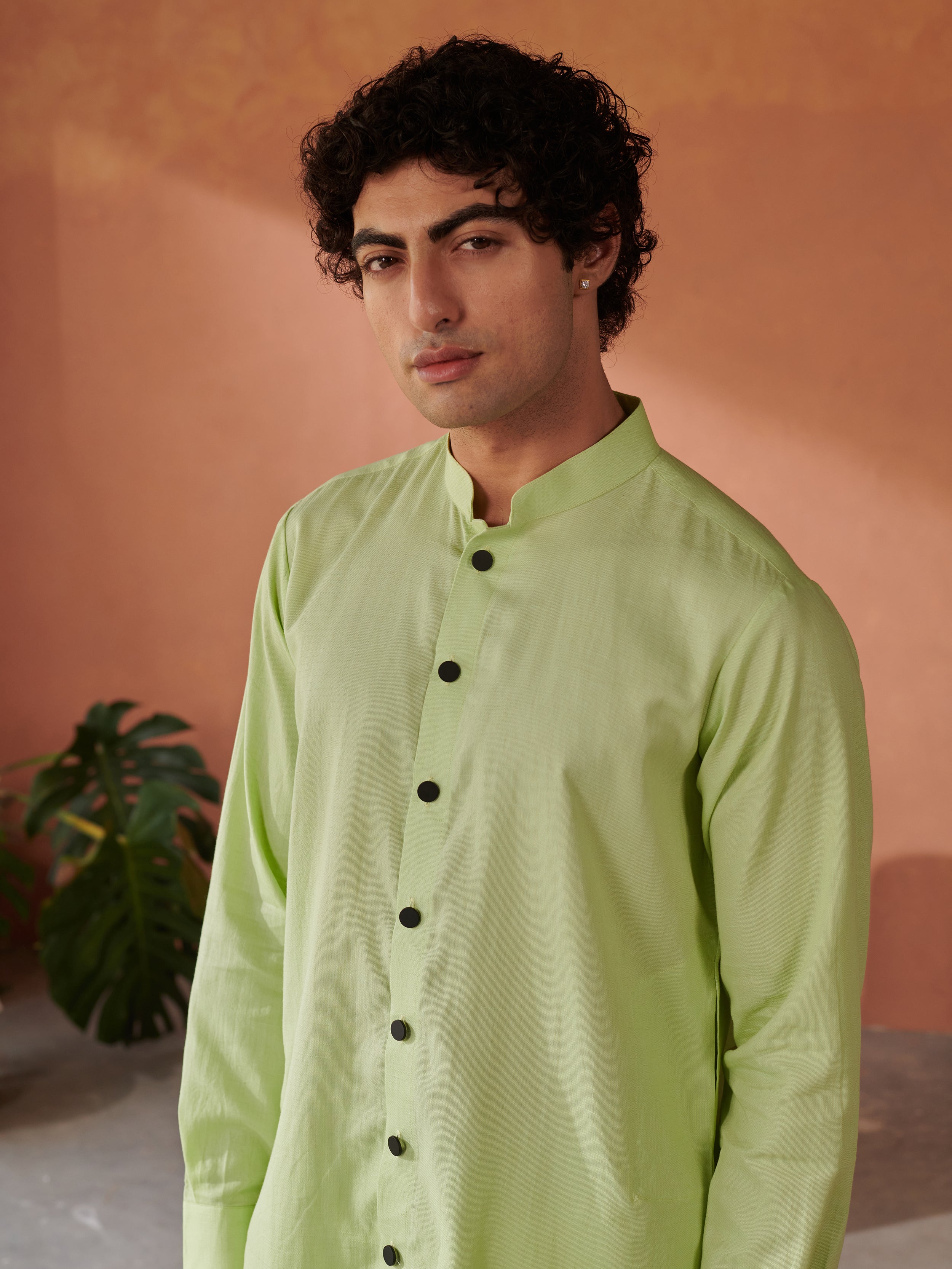Sage Green Jodhpuri Kurta
