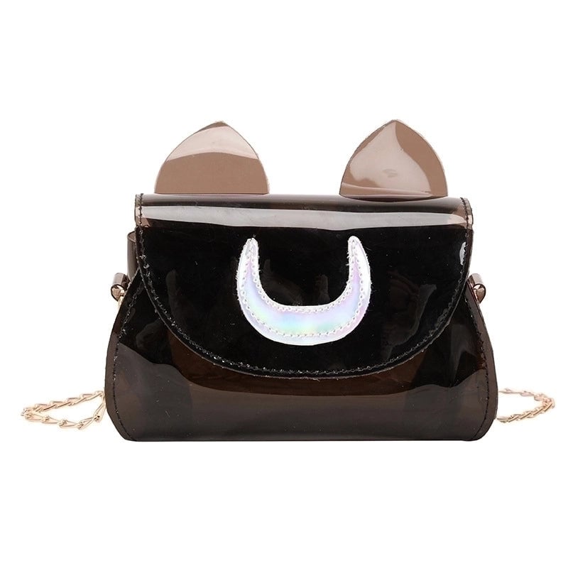 Women's Small Pvc Solid Color Vintage Style Classic Style Flip Cover Jelly Bag