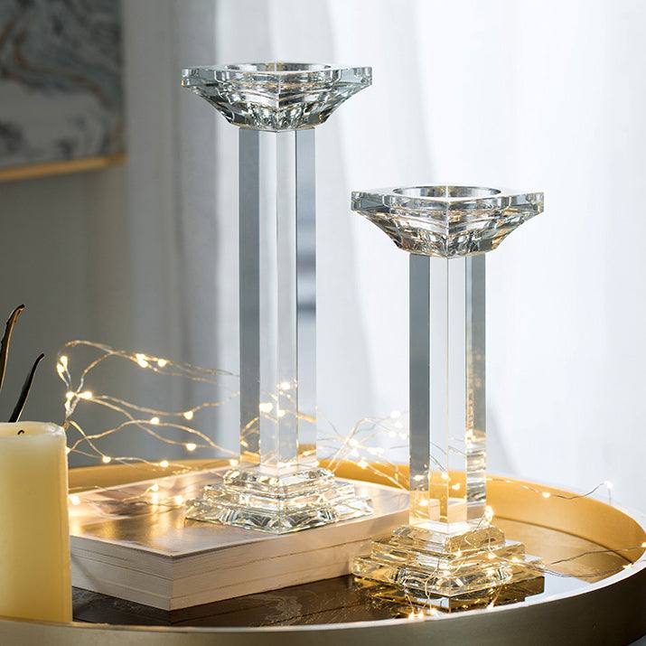 Halo Crystal Candlestand Extra Large