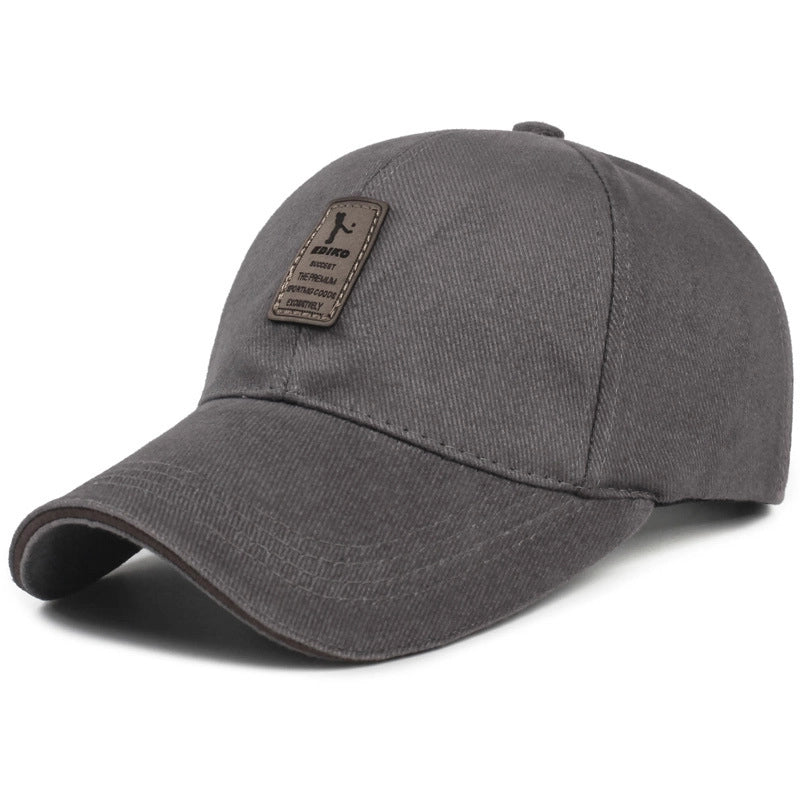 Unisex Minimalist Letter Curved Eaves Baseball Cap