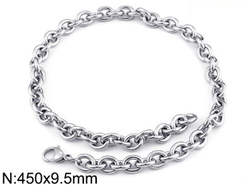 Titanium Steel 18K Gold Plated Fashion Plating Geometric Necklace