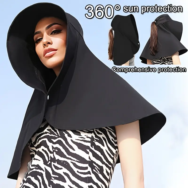 🔥Last Day Promotion 75% OFF🔥Wide Brim Shawl Sun Hat