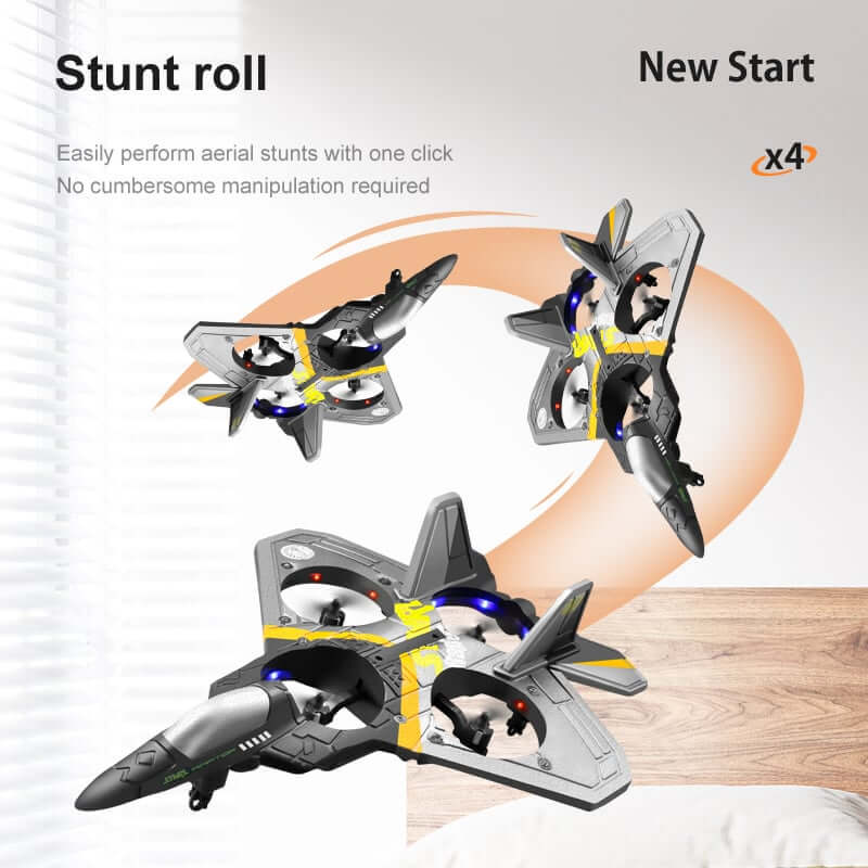 🔥V17 Jet Fighter Stunt RC Airplane