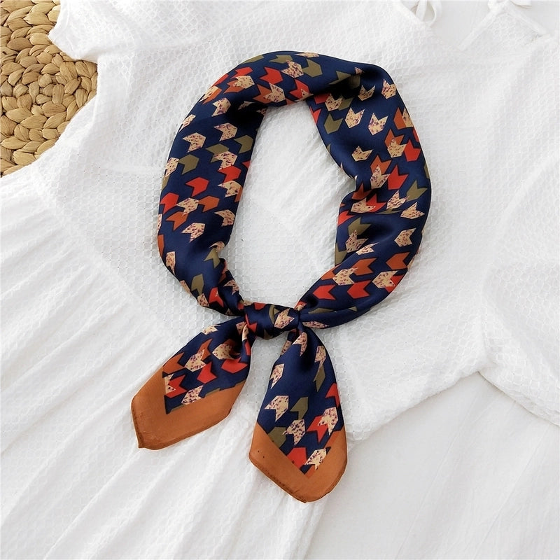 Simple Retro Square Scarf