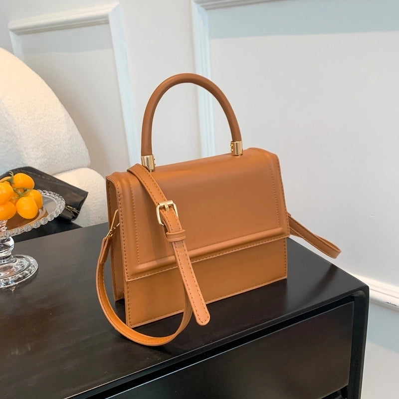 Women's All Seasons Pu Leather Classic Style Handbag