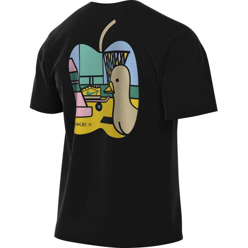 Wxl-Camiseta Hombre Nike Sb Tee Apple Pigeon-Negro