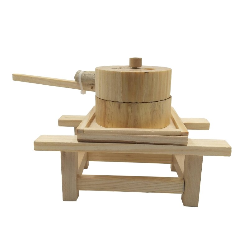 Parrot Toy Mini Wooden Quern
