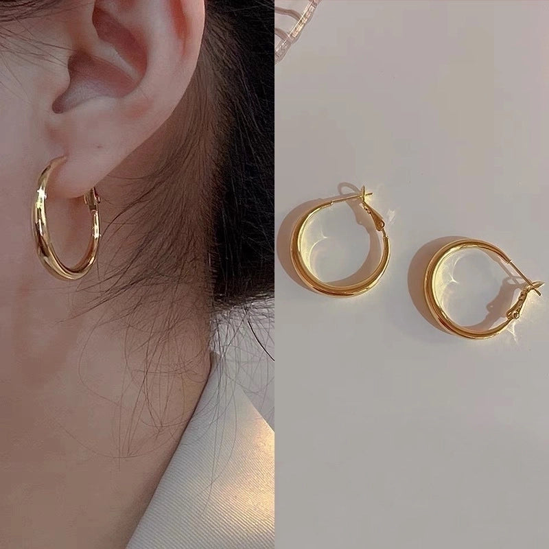 2 Pieces Fashion Heart Shape Flower Copper Beaded Plating Inlay Pearl Zircon Earrings Ear Studs 1 Pair