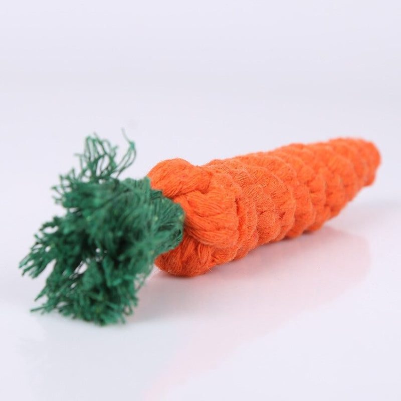 Carrot Shaped Knot Ropes Toys