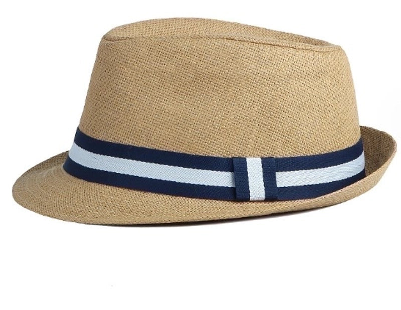 Men's Minimalist Classic Style Solid Color Crimping Straw Hat