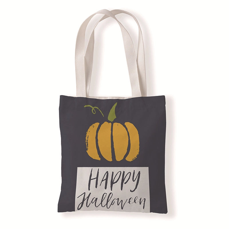 Unisex Minimalist Pumpkin Shopping Bags