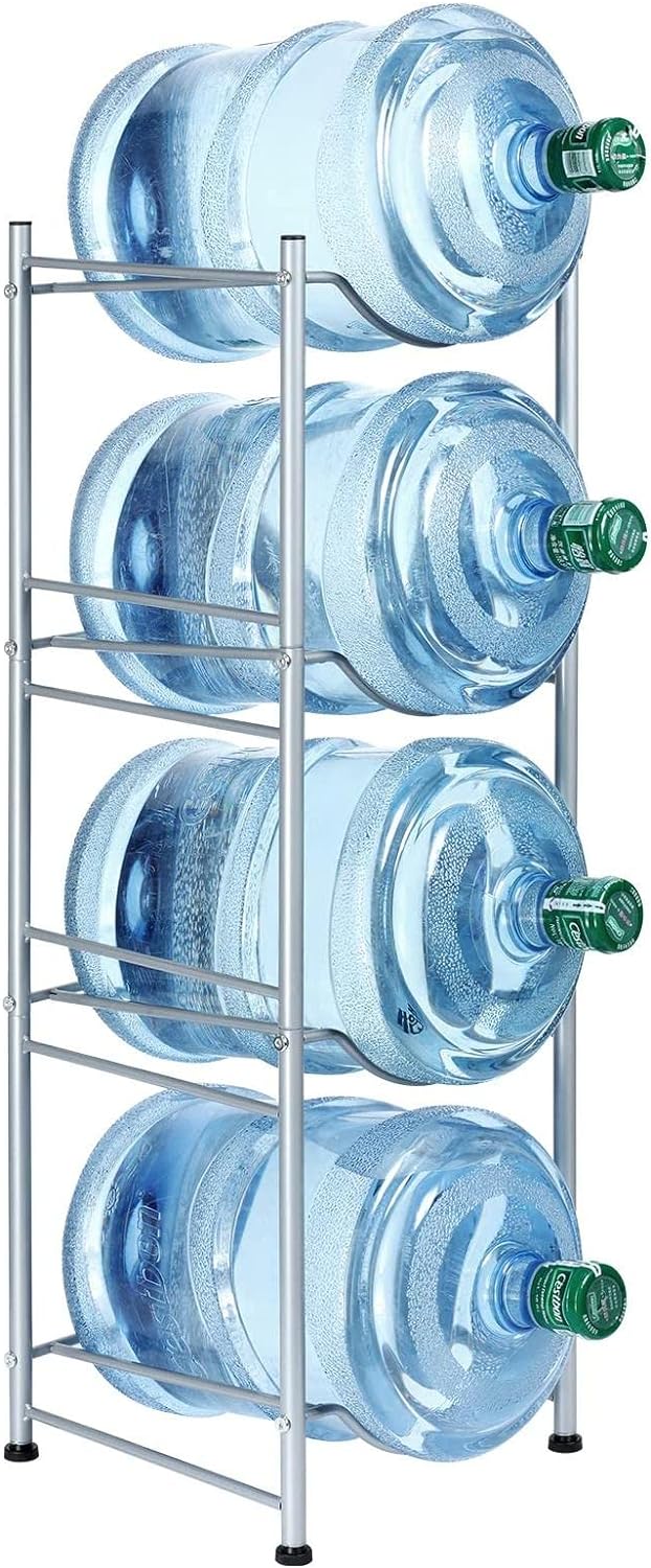 4 Layer Bottle Rack. Water Bottle Holder Metal 4 Tier