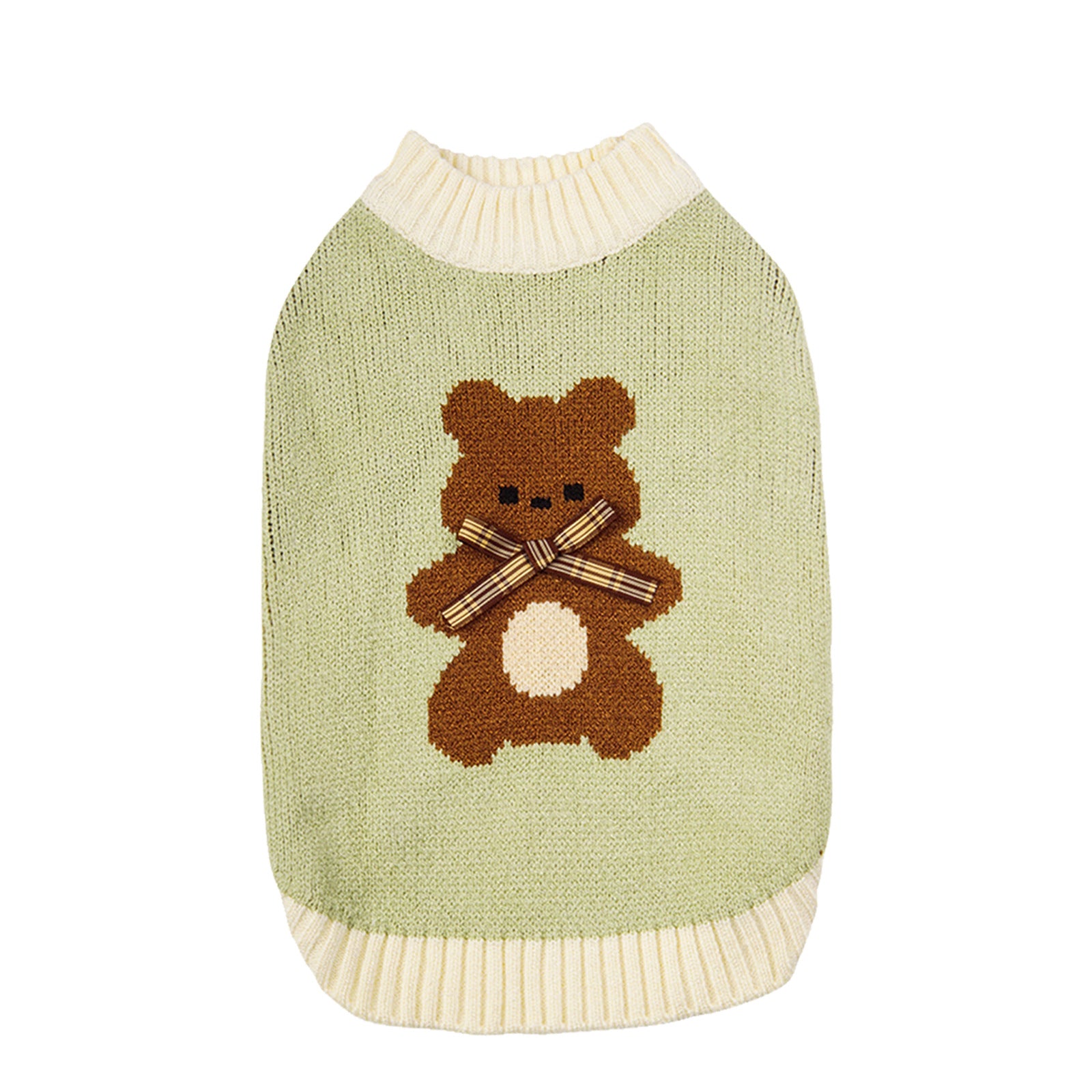 Sweet Bear Printed Dog Cat Sweater