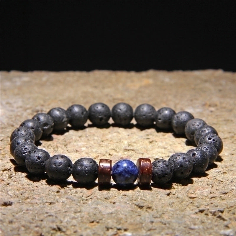 Minimalist Geometric Natural Stone Beaded Bracelets 1 Piece
