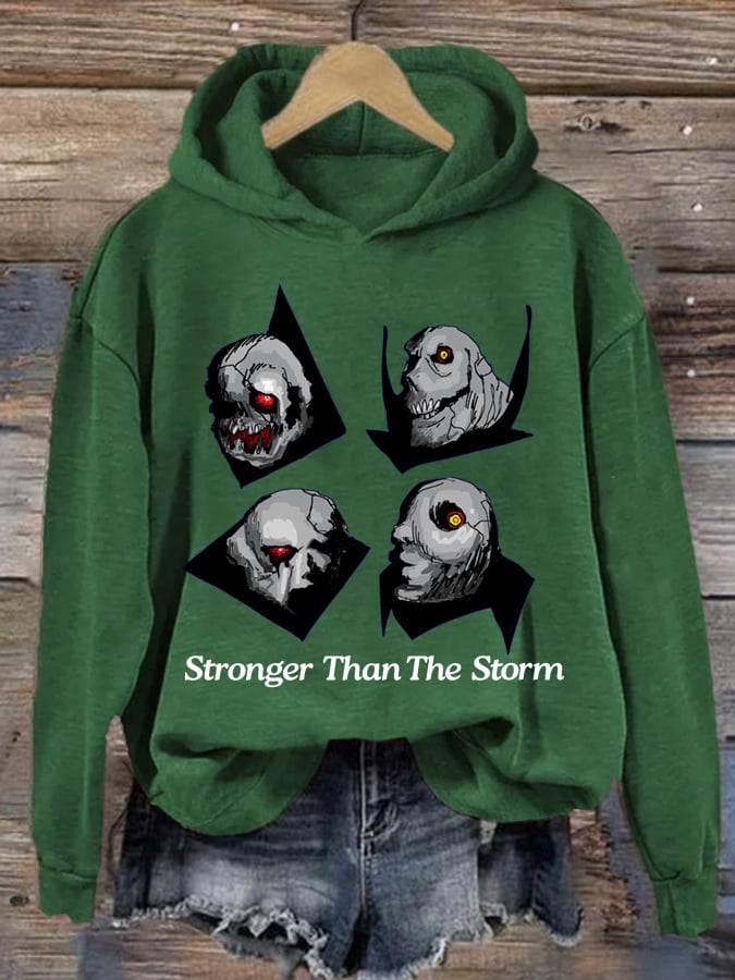 Women's Storm Titans Maria Matthew Micheal And Milton Print Casual Sweatshirt