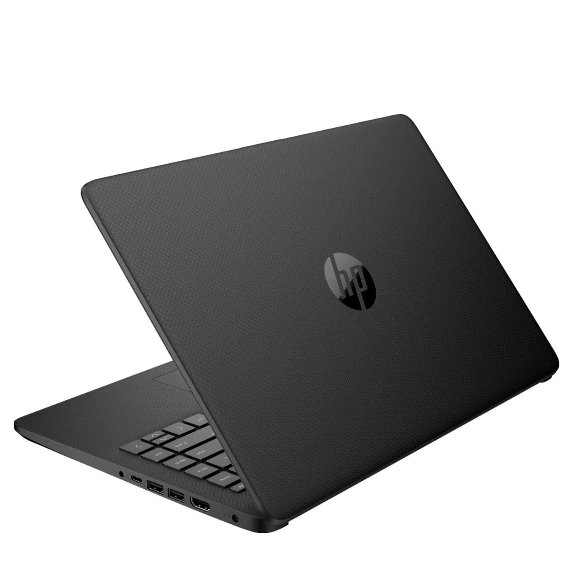 Laptop HP Stream 14 pulgadas, procesador Intel Celeron, memoria de 8 GB, almacenamiento eMMC de 64 GB, carga rápida, HDMI, batería dura hasta 11 horas, Office 365 1 año, Win11 S, microfibra