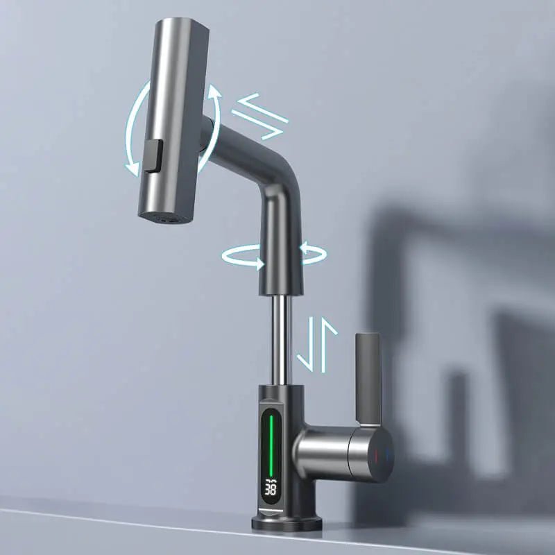 Dynamic Digital Waterfall Faucet