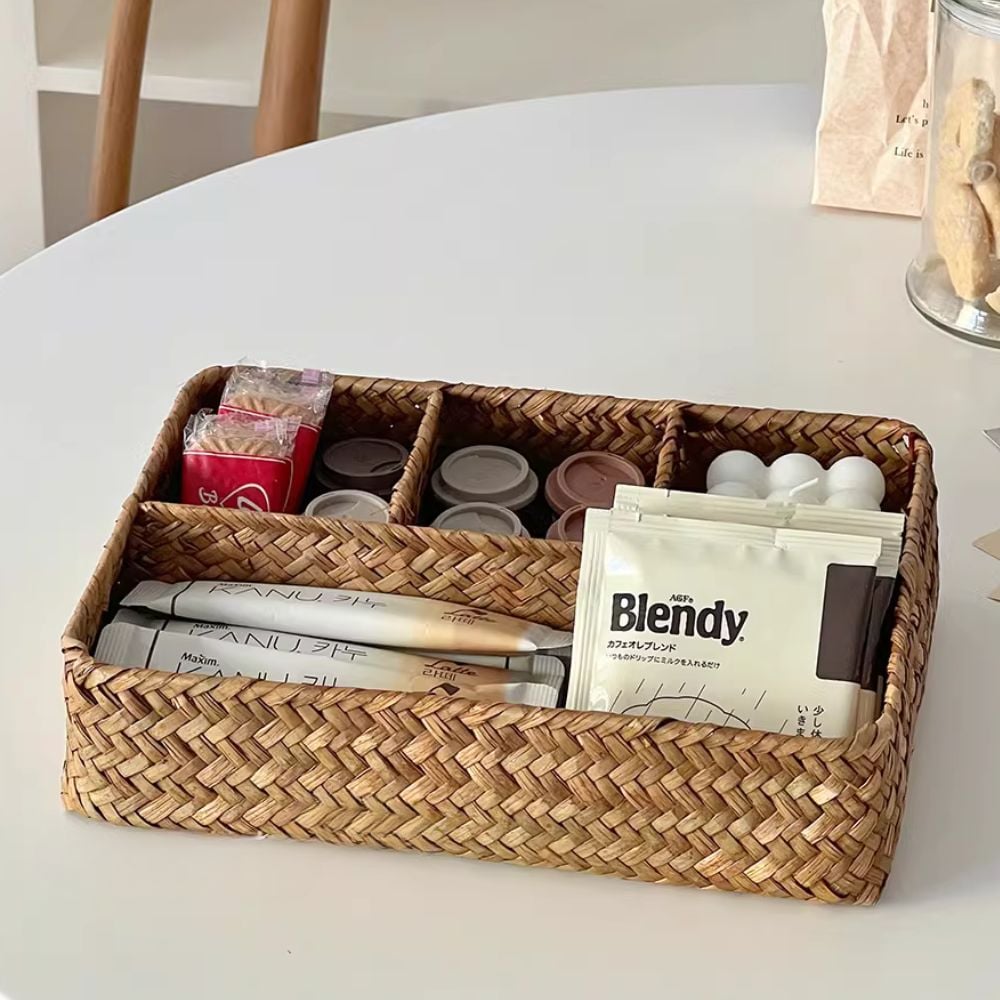 Nature Nest Rattan Organiser