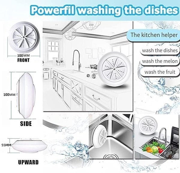 Mini Dishwasher & Washing Machine