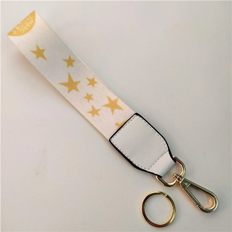 New Color Ethnic Style Hand Strap Wrist Strap Key Ring Keychain Decorative Band Accessory Strap Short Hand Bag