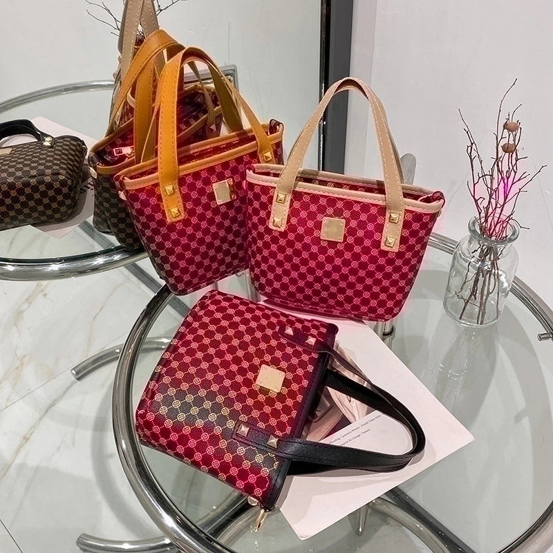Women's Mini All Seasons Pu Leather Vintage Style Handbag