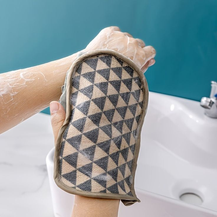 EXFOLIATING BATH SHOWER GLOVES