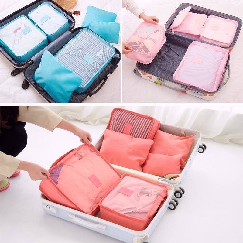 🎉HOT SALE 49% OFF - ✈6 pieces portable luggage packing cubes