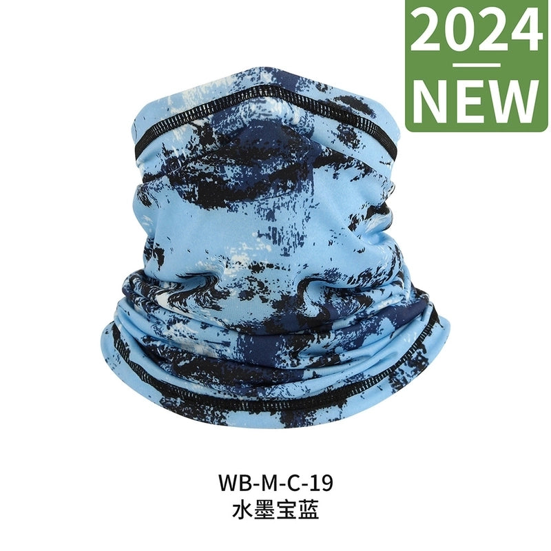Unisex Sports Solid Color Polyester Kerchief