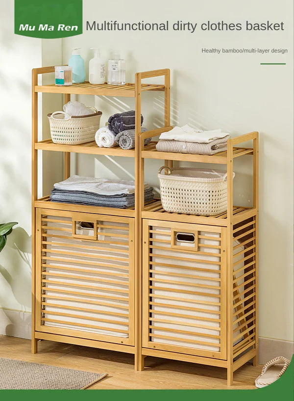 Multi-Layer Laundry Hamper With Separation Design