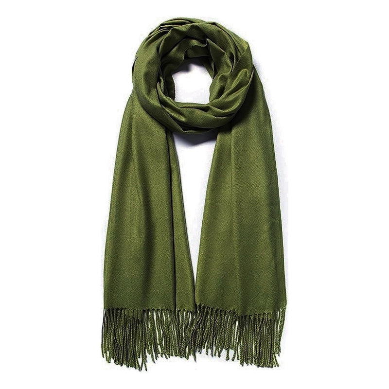 Autumn And Winter New Solid Color Scarf Sweet Wind Imitation Cashmere Scarf Women's Warm Scarf Fashion Shawl