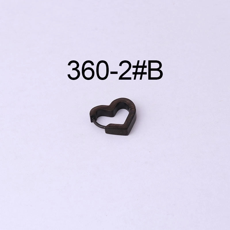 Ear Cartilage Rings & Studs Fashion Geometric 316L Stainless Steel  Plating