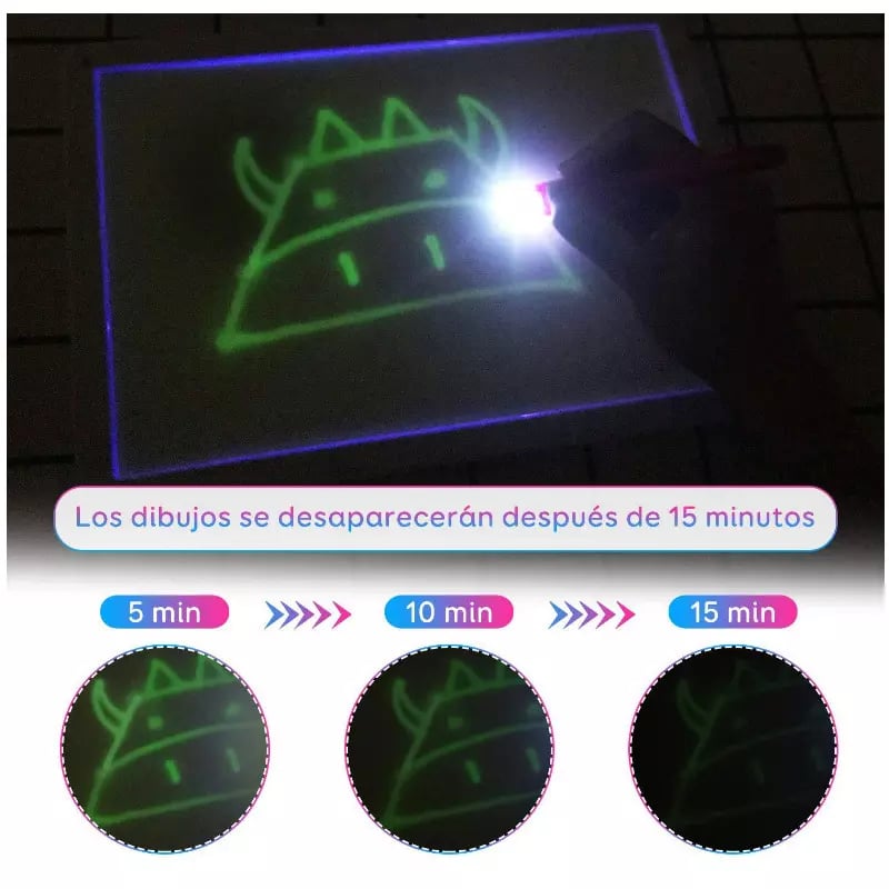 2024-Magic LED Light Drawing Pad - Release the Creativity of Children!☀