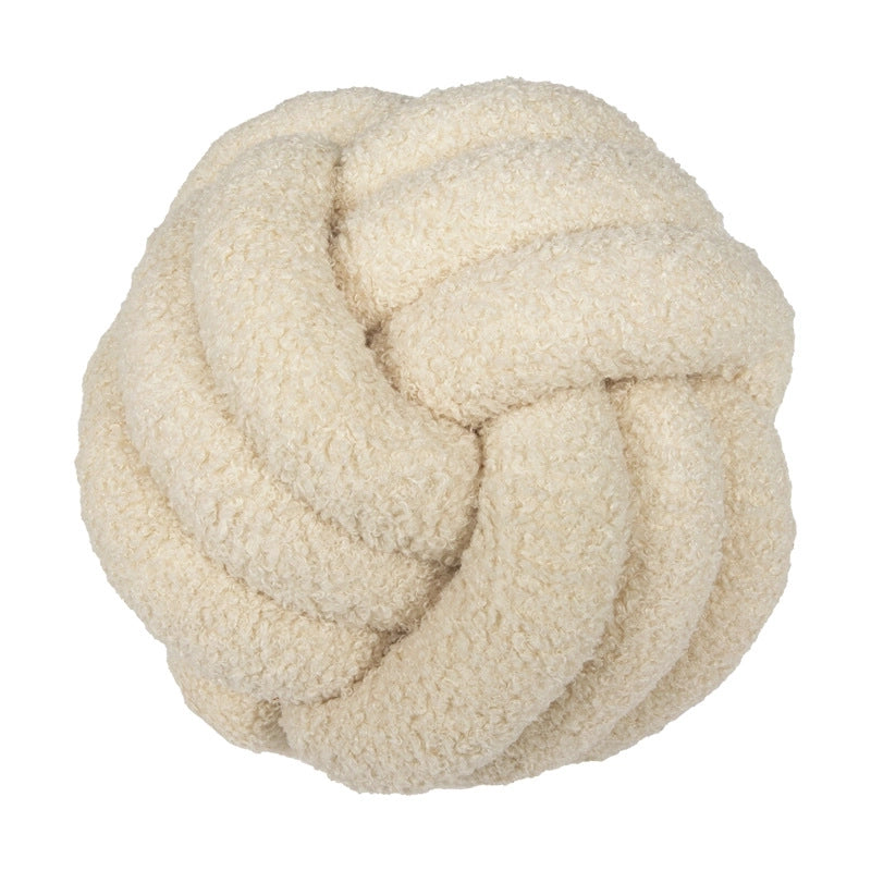 Fashion Solid Color Plush Throw Pillow