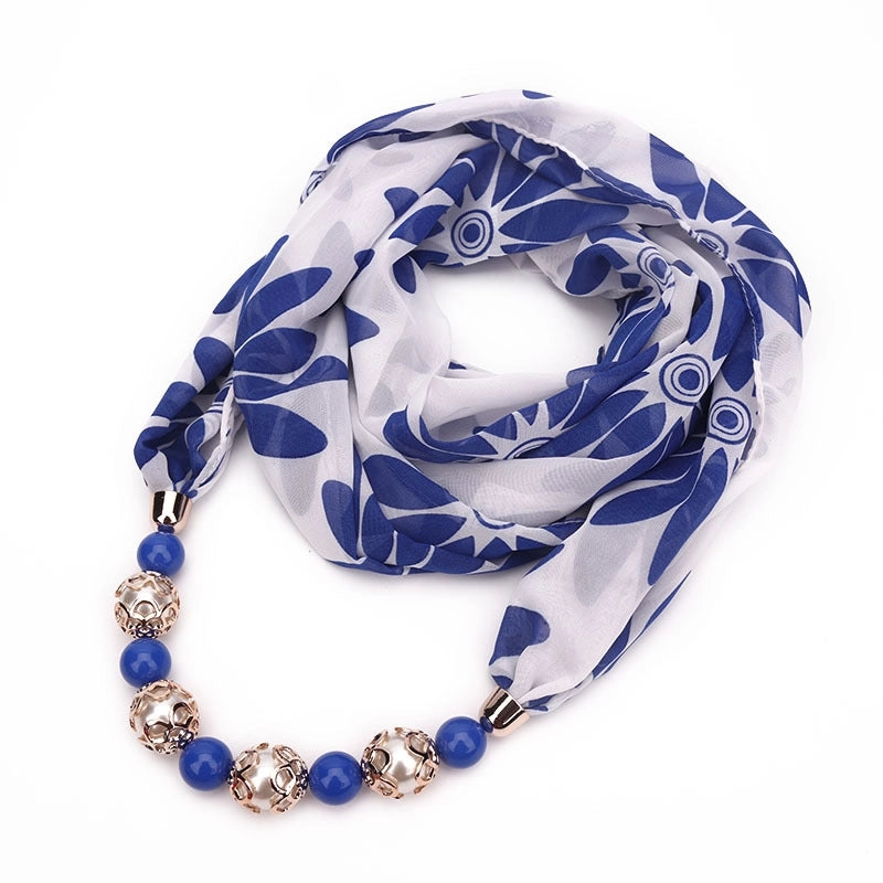 Women's Streetwear Geometric Chiffon Printing Scarf