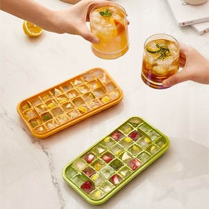 🔥🔥🔥Ice Cube Tray with Lid and Bin