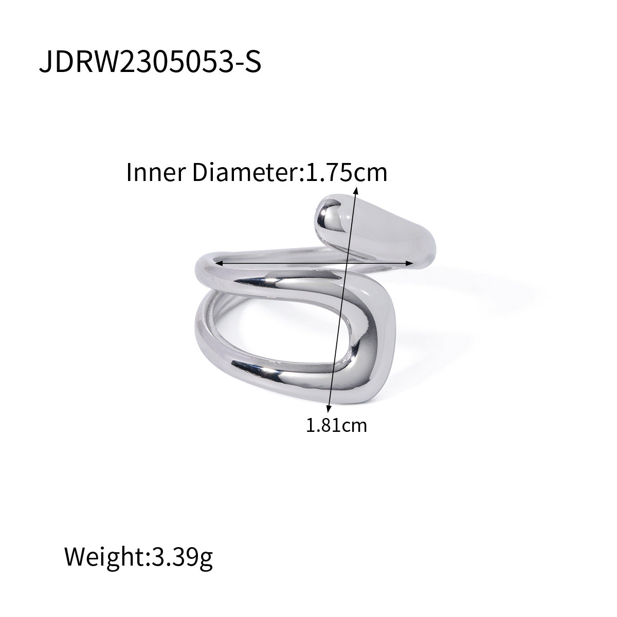 Jiding Titanium Steel Ring Finger Ring Hand Jewelry Rings Stainless Steel
