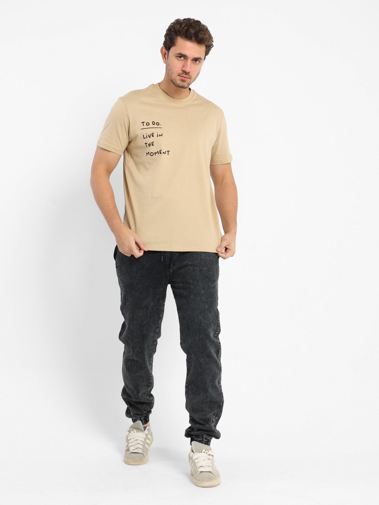 Place Print Half Sleeves T-Shirt