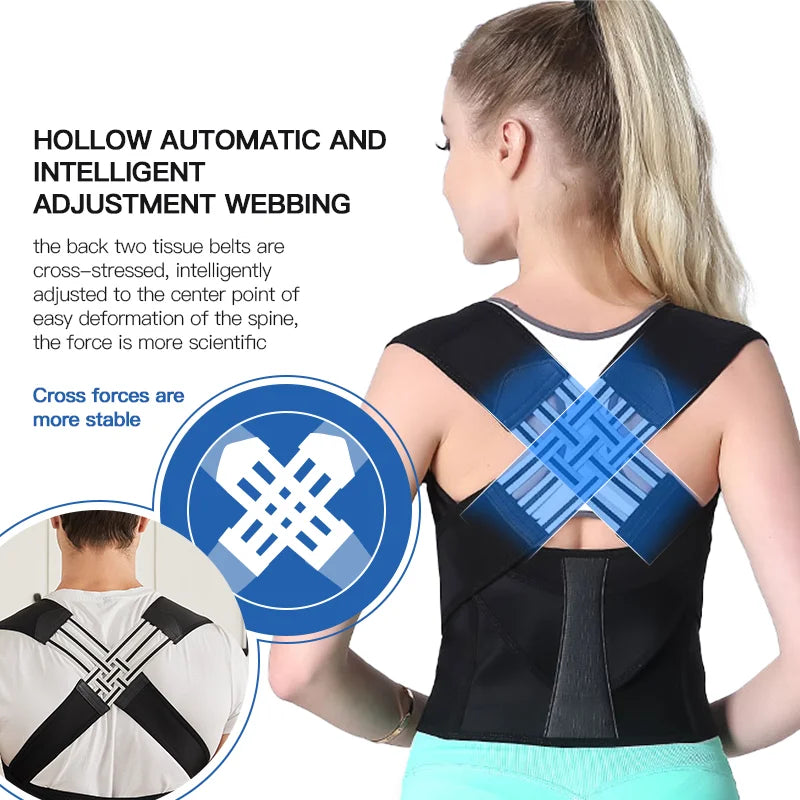 Adjustable Back Posture Belt