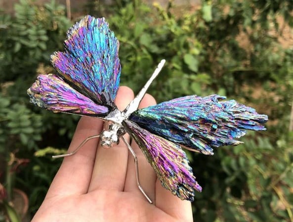 💥AURA TOURMALINE KYANITE DRAGONFLY💥🔥BIG SALE - 48% OFF🔥