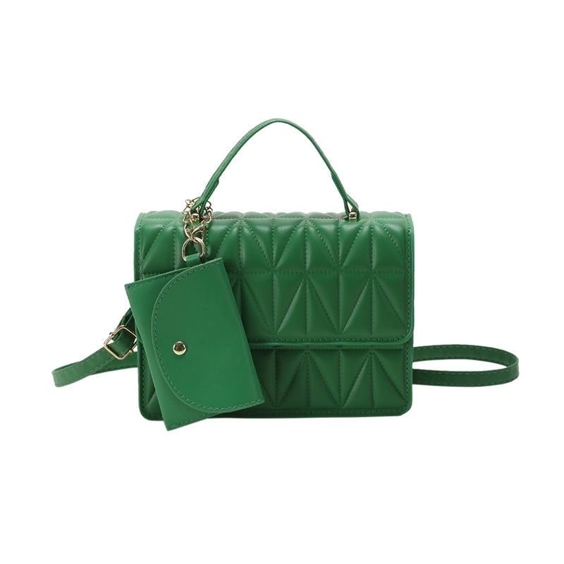 3 Pieces Women'S All Seasons Pu Leather Elegant Handbag