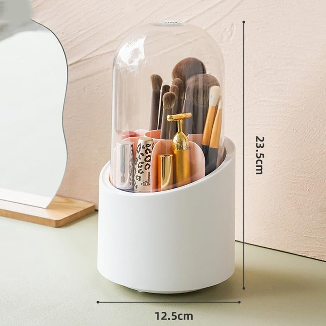 360° Rotating Base Makeup Brush Holder