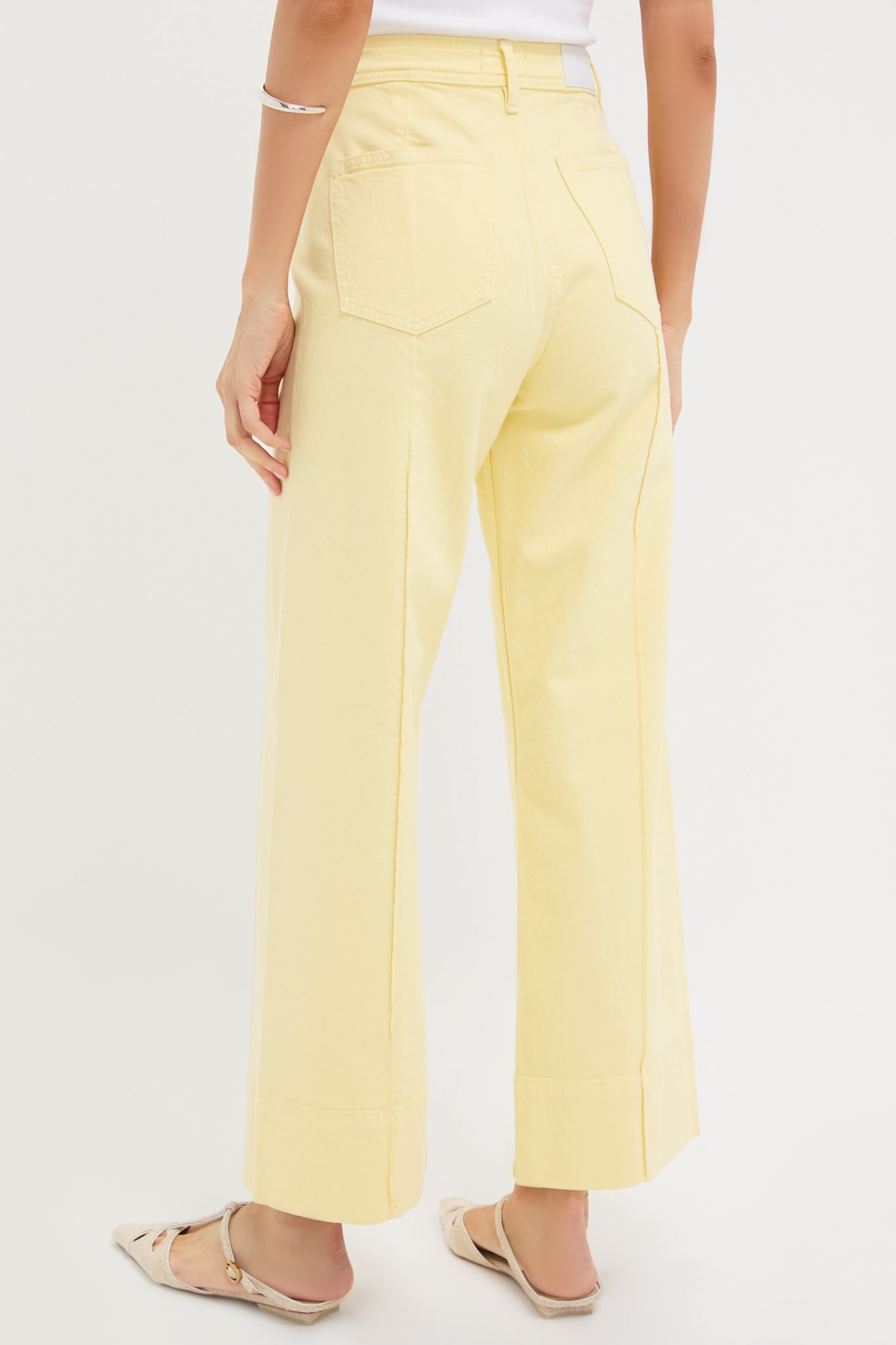 Buttercup Penny Ankle Pintuck High Rise Wideleg