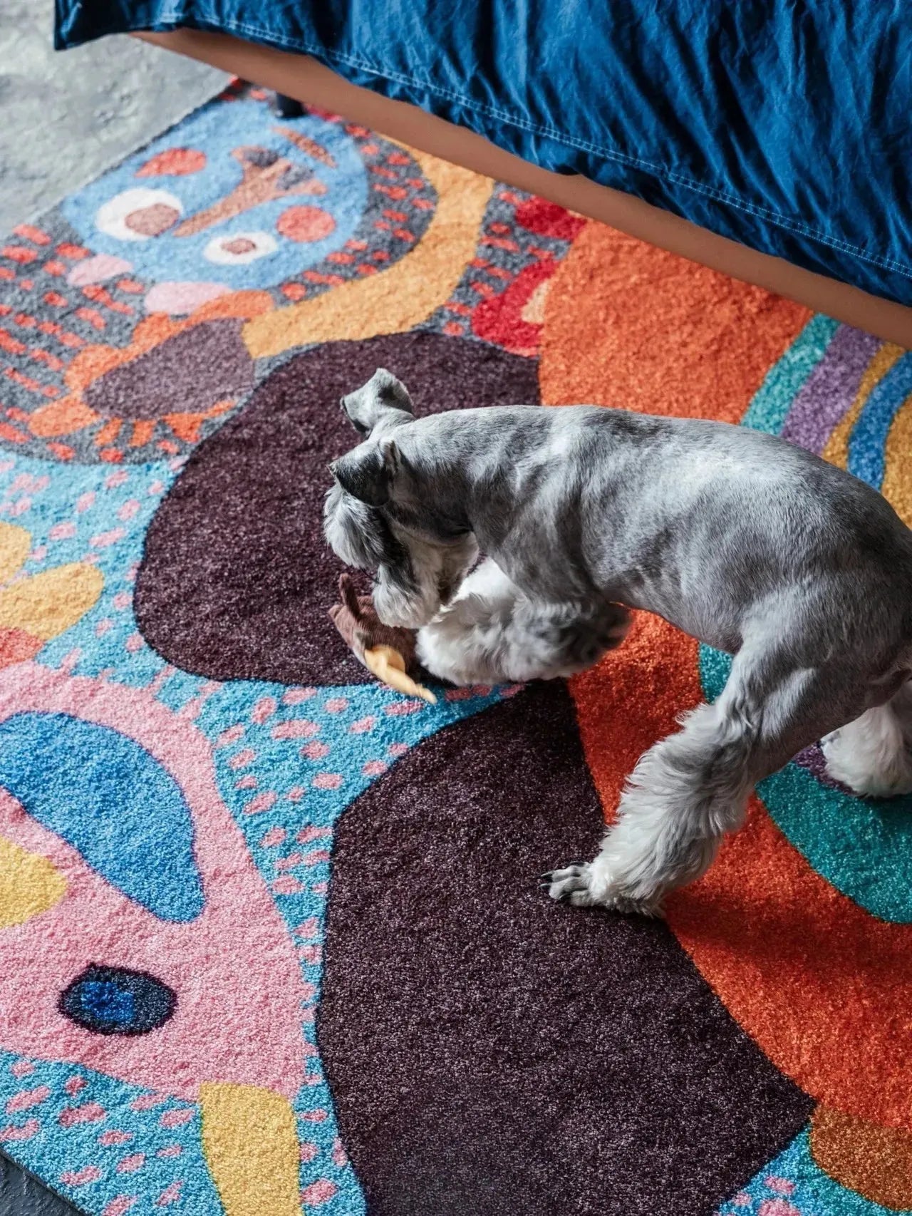 Rainbow Ears Kids Room Carpet