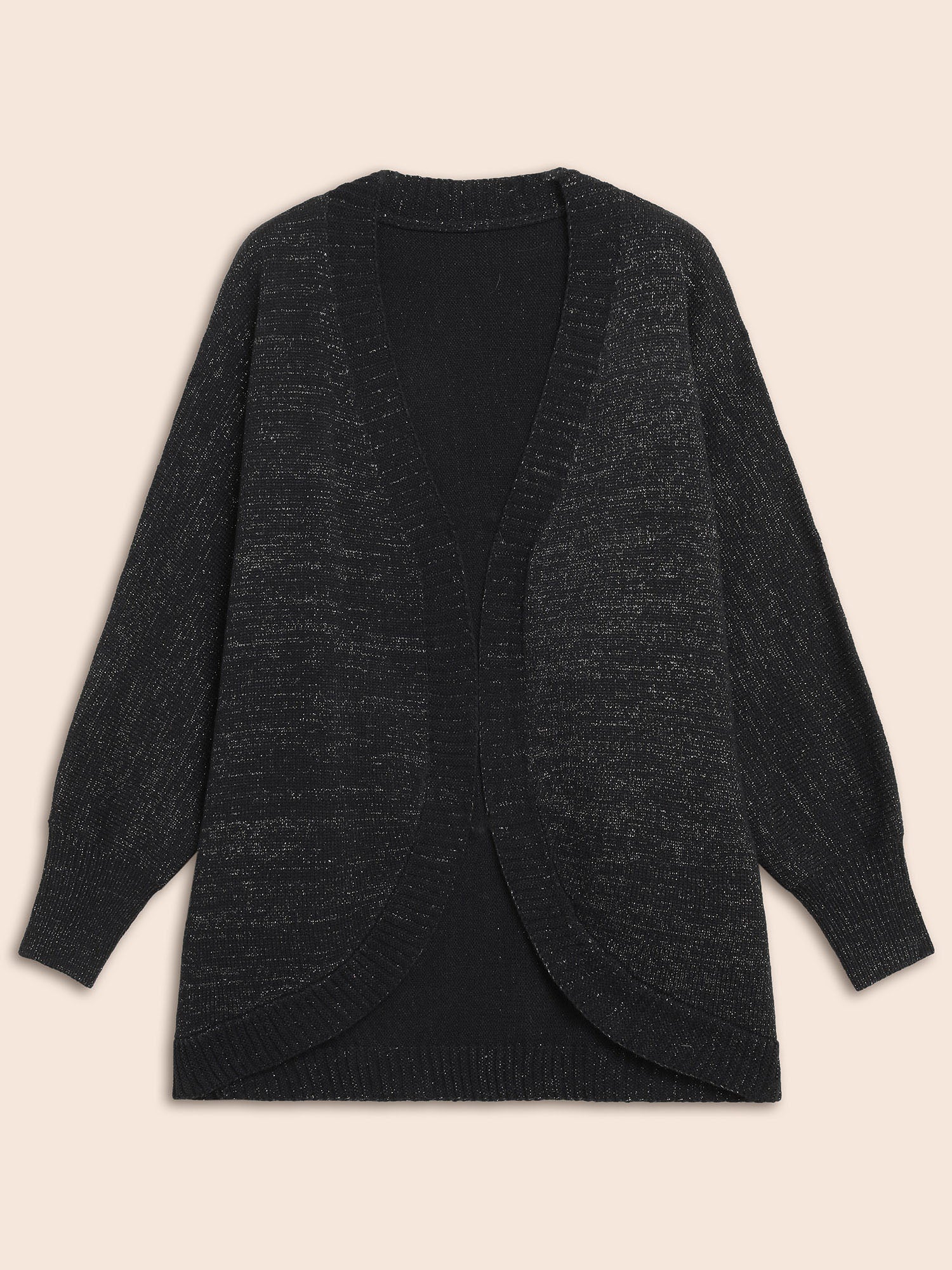 Kimono Collar Luxe Dolman Sleeve Cardigan