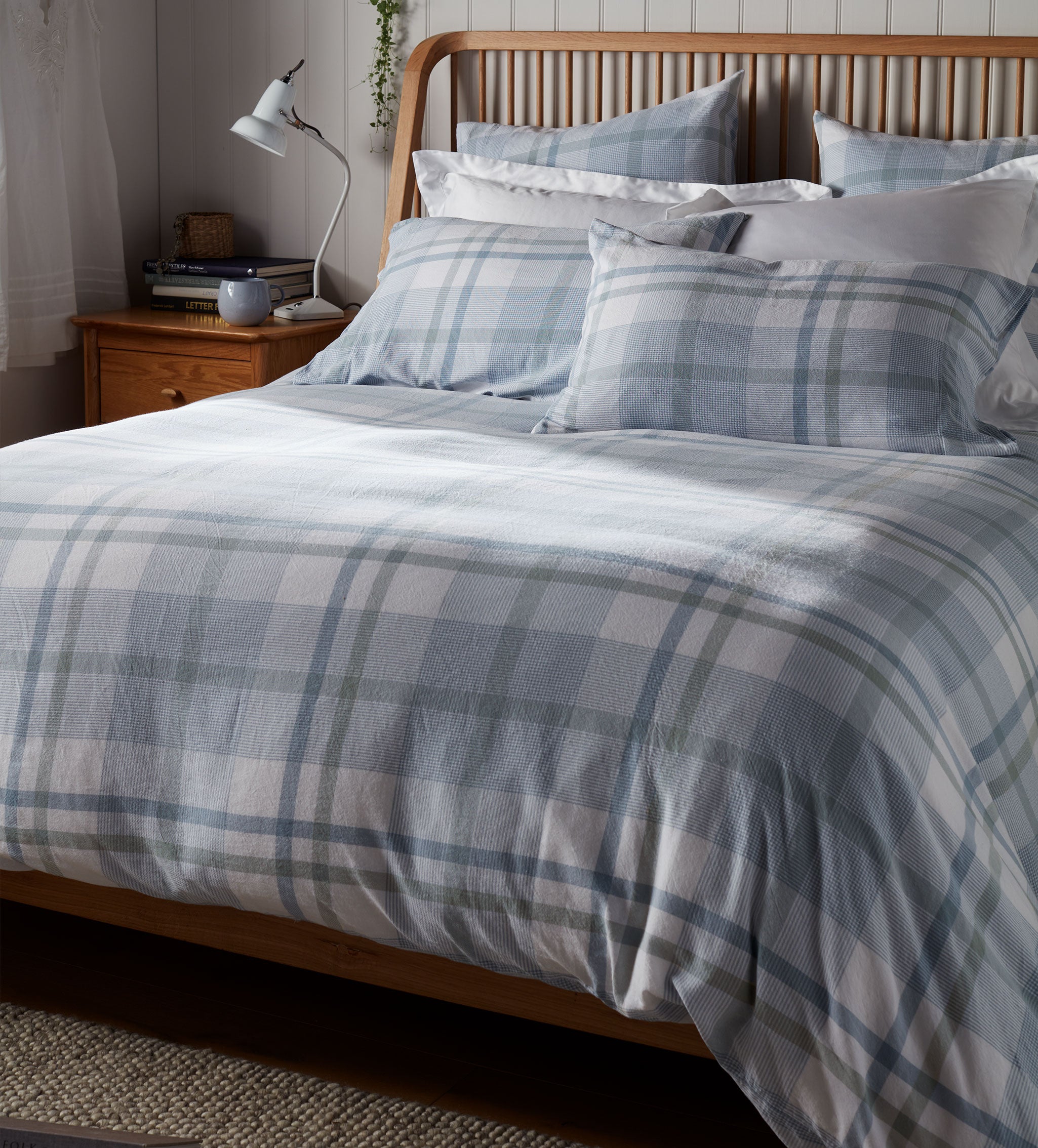 Lauren Check 100% Cotton Duvet Cover