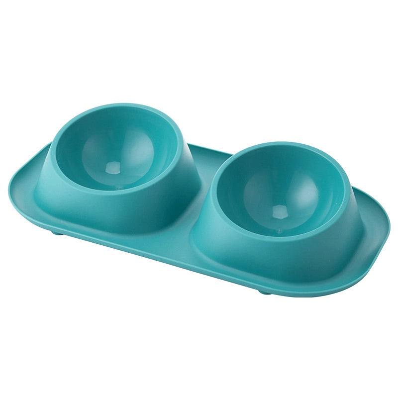 Popular Pet Bowl Double Bowl Pet Dog Basin Anti-splash Dog Bowl Cat Bowl Pet Supplies In Stock