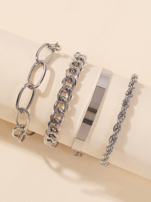 Original Cool Statement Chains Bracelet
