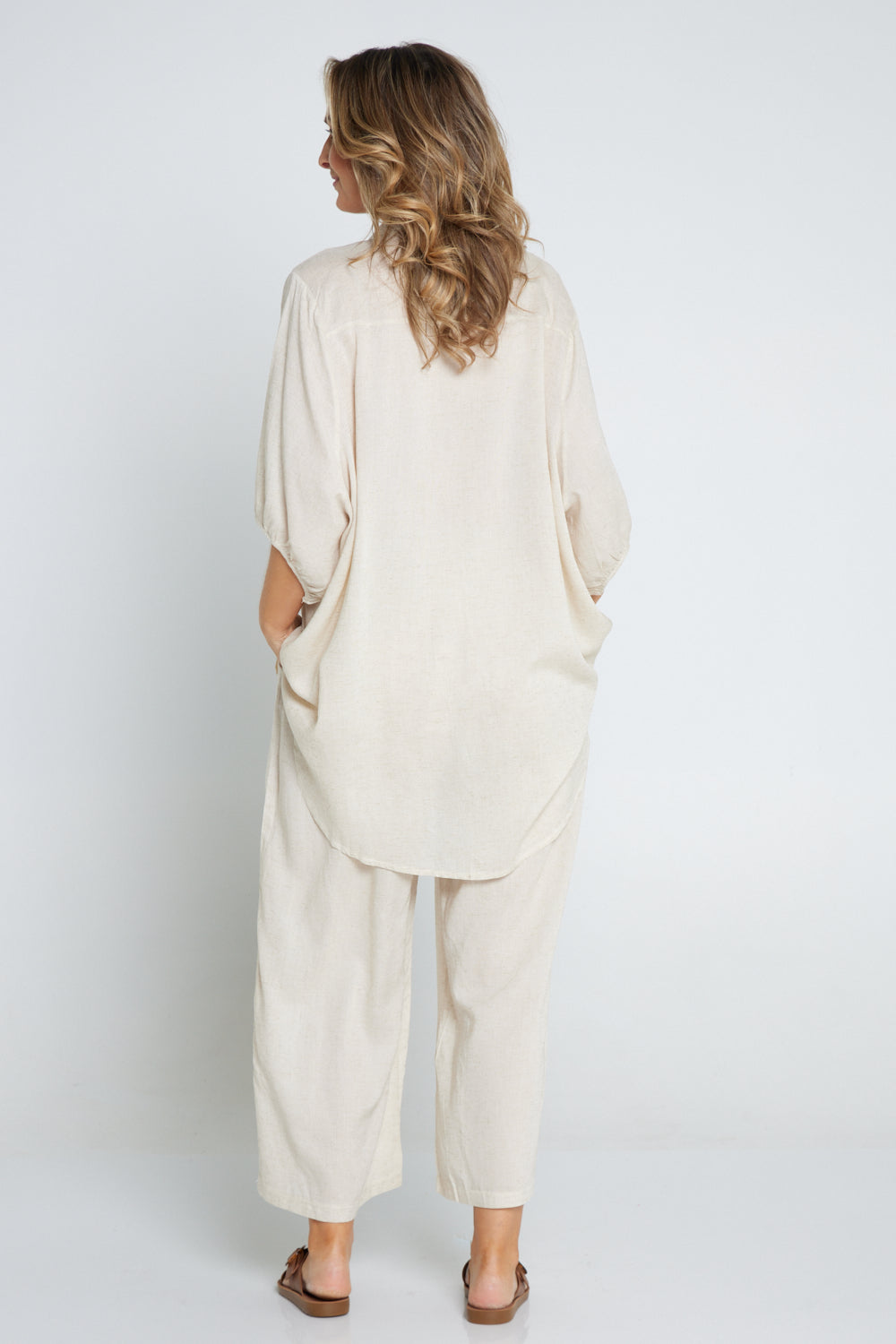 Suli Linen Comfort Shirt - Flax